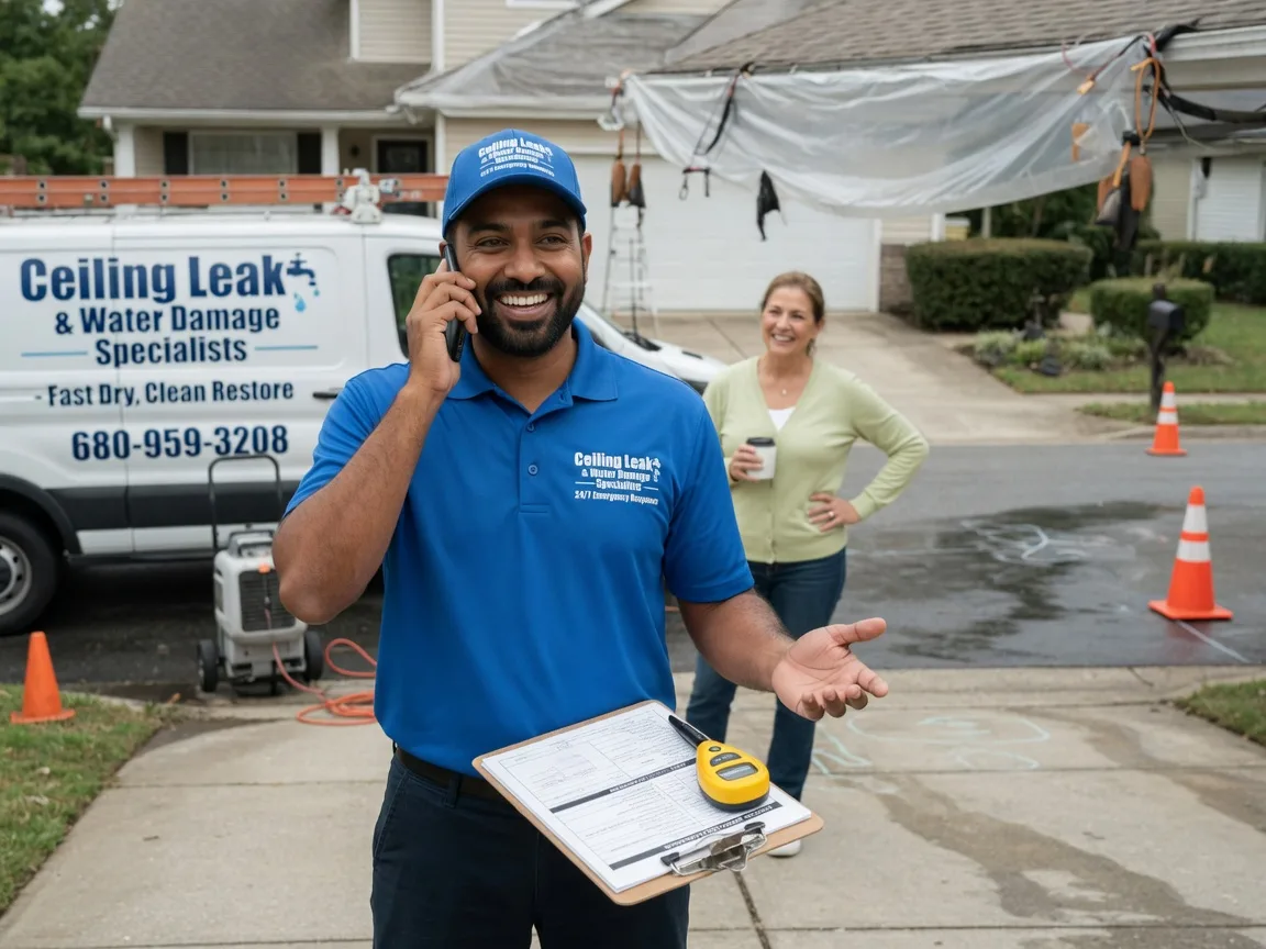 Ceiling Leak Cleanup Colville, WA FAQs